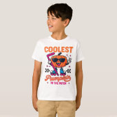 Coolste Pompoen In De Patch – Roller Hockey Plezie T-shirt (Voorkant volledig)