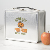 Coolste Pompoen in de Patch Vintage Halloween Des (In situ)