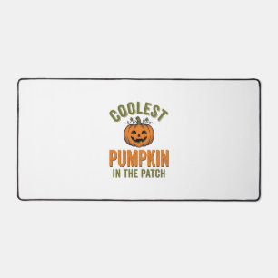 Coolste Pompoen in de Patch Vintage Halloween Des Bureaumat