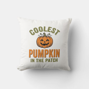 Coolste Pompoen in de Patch Vintage Halloween Des Kussen