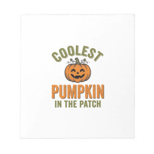 Coolste Pompoen in de Patch Vintage Halloween Des Notitieblok