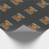 Coolste Pompoen Op Het Perceel Halloween Ontwerp_1 Cadeaupapier (Hoek)