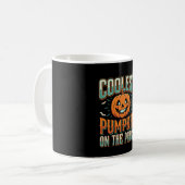 Coolste Pompoen Op Het Perceel Halloween-ontwerp_1 Koffiemok (Voorkant links)