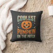 Coolste Pompoen Op Het Perceel Halloween Ontwerp_1 Kussen (Deken)