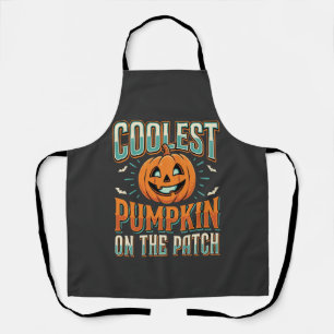 Coolste Pompoen Op Het Perceel Halloween Ontwerp_1 Schort