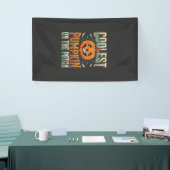 Coolste Pompoen Op Het Perceel Halloween Ontwerp_1 Spandoek (Beurs)