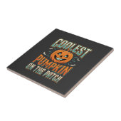 Coolste Pompoen Op Het Perceel Halloween Ontwerp_1 Tegeltje (Zijkant)