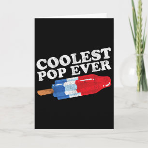 Coolste Pop Ever Ijslolly Funny Retro Bom Vaders Kaart