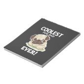 Coolste Pugs vader ooit Notitieblok (Linkerzijde)