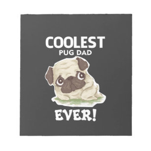 Coolste Pugs vader ooit Notitieblok