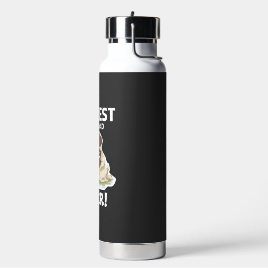 Coolste Pugs vader ooit Waterfles (Links)