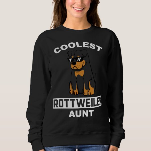 Coolste rottweiler tante trui (Voorkant)