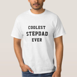 Coolste stiefvader ooit Funny Father's Day cadeau  T-shirt
