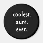 Coolste tante ooit magneet (Voorkant)