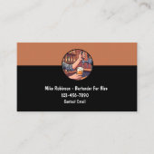 Coolste Thema voor Bartender Te Huur Visitekaartje (Voorkant)