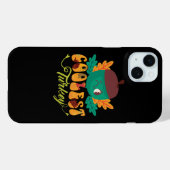 coolste turkije herfst Thanksgiving dag Case-Mate iPhone Case (Achterkant (horizontaal))