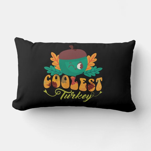 coolste turkije herfst Thanksgiving dag Kussen (Voorkant)