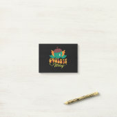 coolste turkije herfst Thanksgiving dag Post-it® Notes (Op bureau)