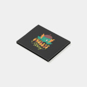 coolste turkije herfst Thanksgiving dag Post-it® Notes (Schuin)