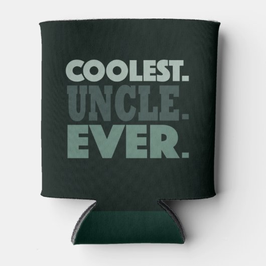 Coolste Uncle Ever Koelbox Blikjeskoeler (Voorkant)