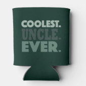 Coolste Uncle Ever Koelbox Blikjeskoeler (Achterkant)