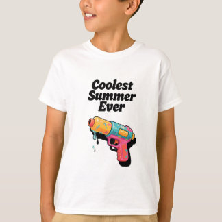 Coolste Zomer Ooit - Retro Neon Waterpistool Sarca T-shirt