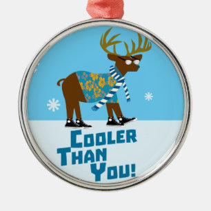 Coolsville Reindeer Metalen Ornament