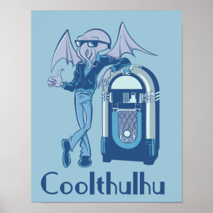 Coolthulhu (cool Cthulhu) Poster