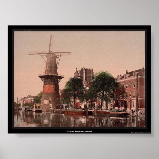 Coolvest, Rotterdam, Nederland Poster (Voorkant)