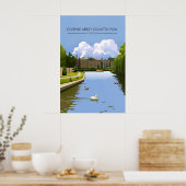 Coombe Abbey Country Park Coventry Reisposter Poster (Keuken)