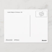 Coombs bedekte brug in het najaar briefkaart (Achterkant)