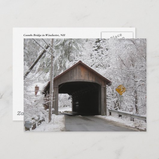 Coombs Covered Bridge Briefkaart (Voorkant / Achterkant)