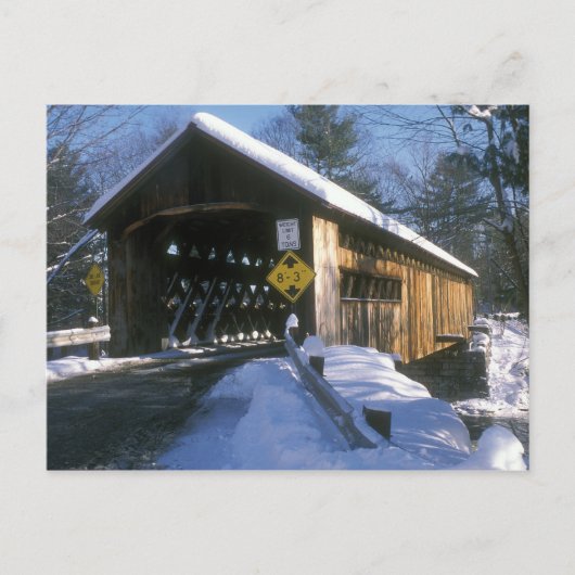 Coombs Covered Bridge Winchester NH Briefkaart (Voorkant)