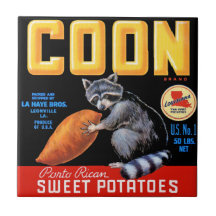 Coon Brand en zoete aardappelen