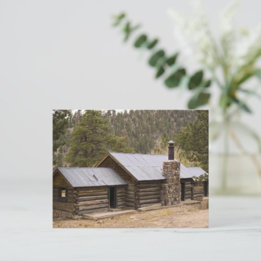Coon Creek Cabin Briefkaart (Staand voorkant)
