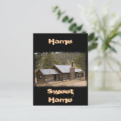 Coon Creek Cabin Briefkaart (Staand voorkant)