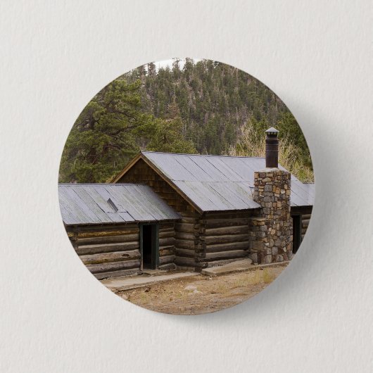 Coon Creek Cabin Ronde Button 5,7 Cm (Voorkant)