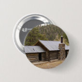 Coon Creek Cabin Ronde Button 5,7 Cm (Voorkant /achterkant)