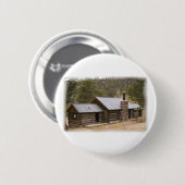 Coon Creek Cabin Ronde Button 5,7 Cm (Voorkant /achterkant)