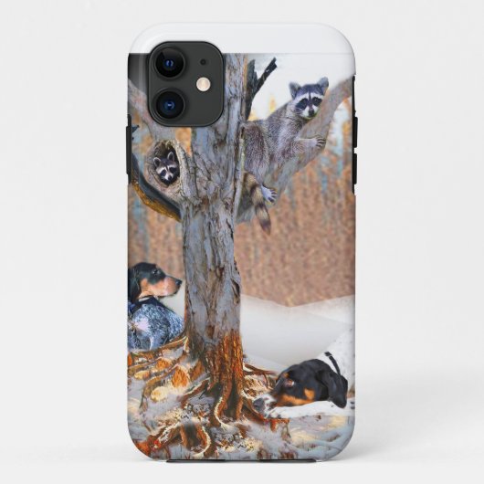 Coon Dog Hunt Case-Mate iPhone Case (Achterkant)