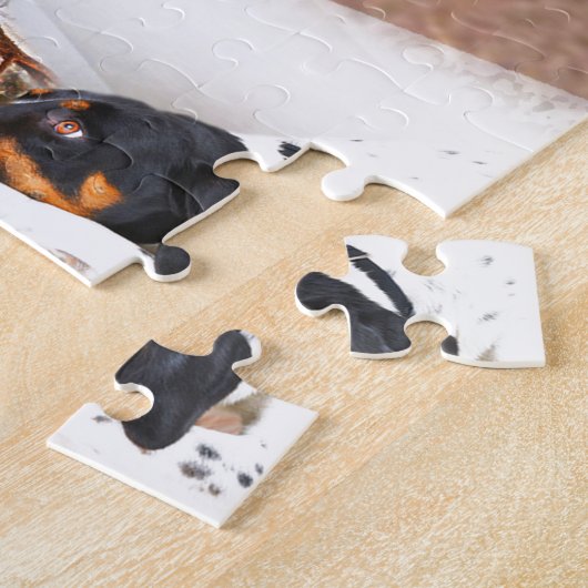 Coon Dog Hunt Legpuzzel (Zijkant)