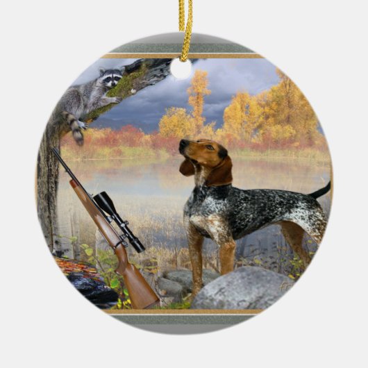 Coon Dog Ornament (Voorkant)
