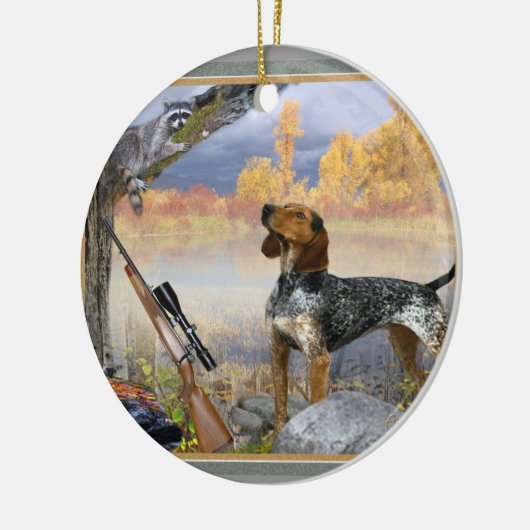 Coon Dog Ornament (Links)