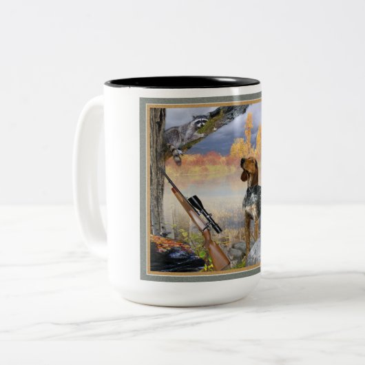 Coon Dog Trees Raccoon Mokken (Voorkant links)