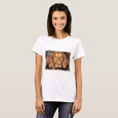 Coon Hound-dames met T-Shirt (Voorkant volledig)