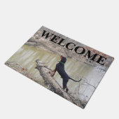 Coon Hound Welcome Mat (Schuin)