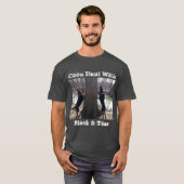 Coon Hunt met zwart en tans T-shirt (Voorkant volledig)