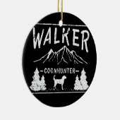 Coon Hunter Coonhound Dog Keramisch Ornament (Rechts)