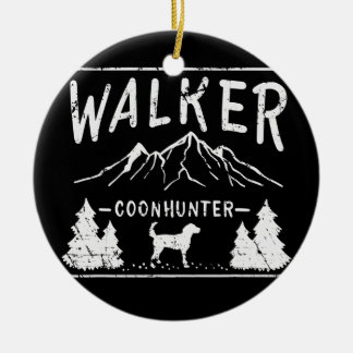Coon Hunter Coonhound Dog Keramisch Ornament