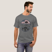 Coon Hunter - Night Life - American Hunter T-shirt (Voorkant volledig)
